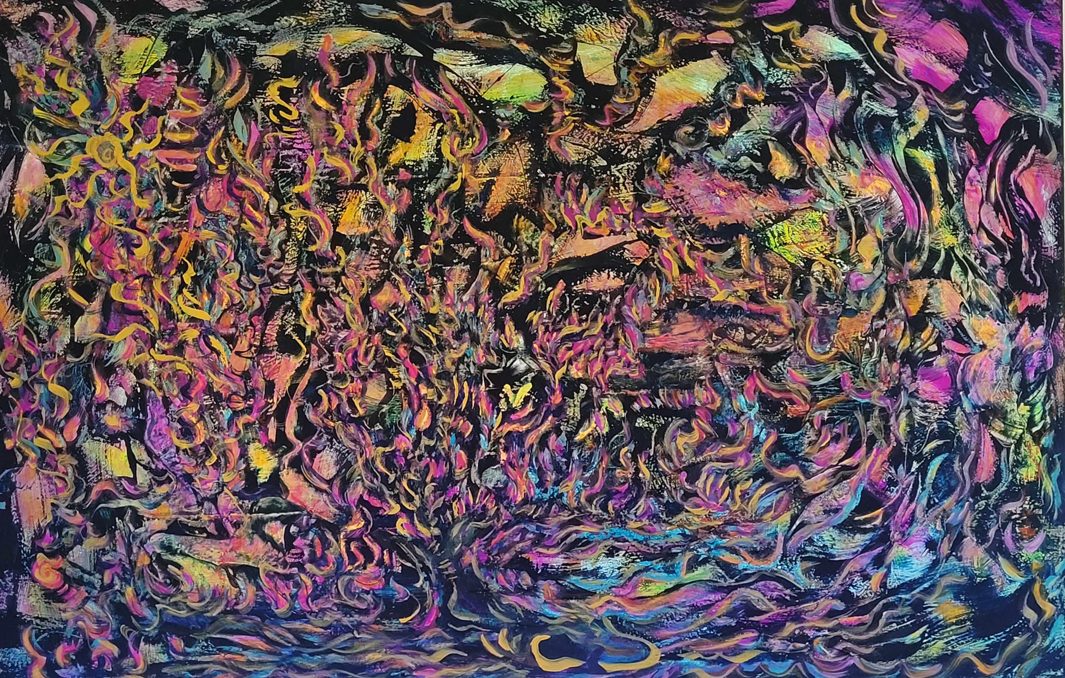 We need nothing  70x120cm