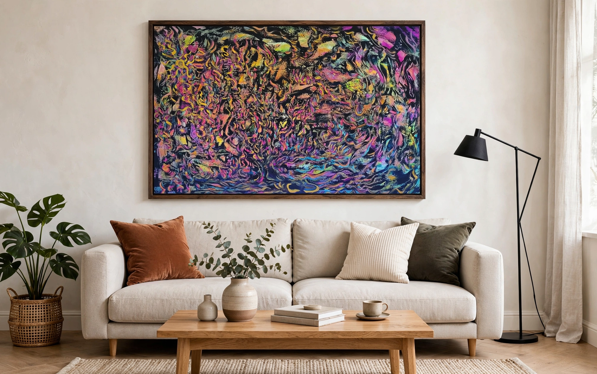 We need nothing  70x120cm