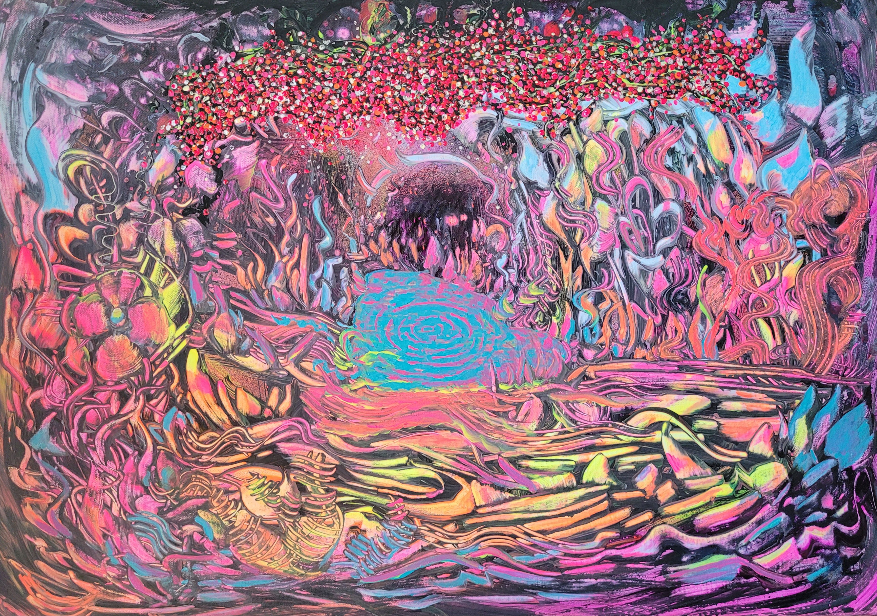 No turning back 50 x 70 cm
