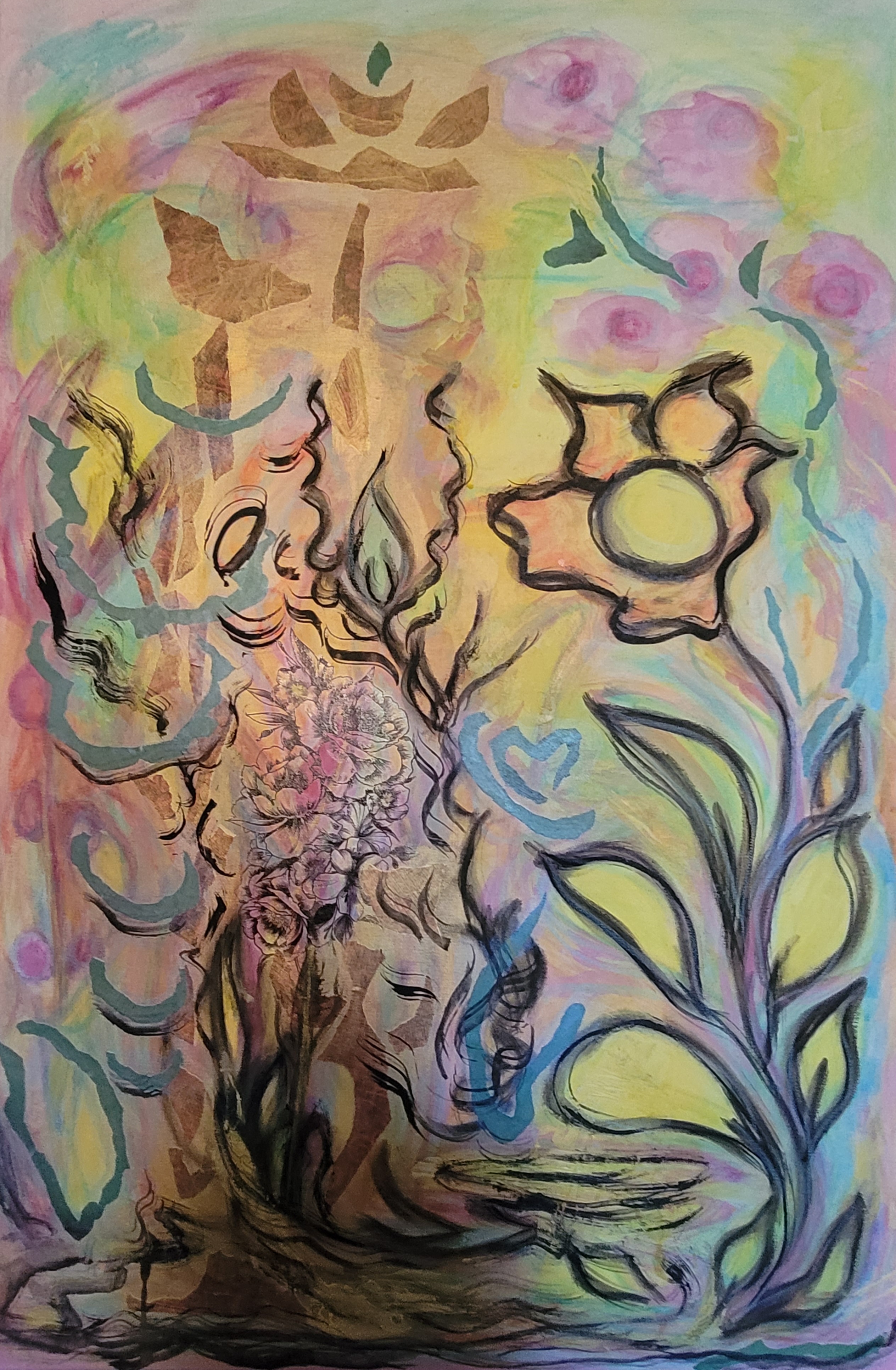 Erwachen im Sommer 60x90 cm